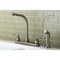 Kingston Brass KB8758NFLSP NuWave French Centerset Kitchen Faucet, Brushed Nickel KB8758NFLSP - alternate 2